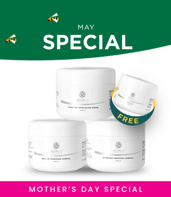 Nature C 1-2-3 Plus Pamper Pack + Eye Gel (50g)