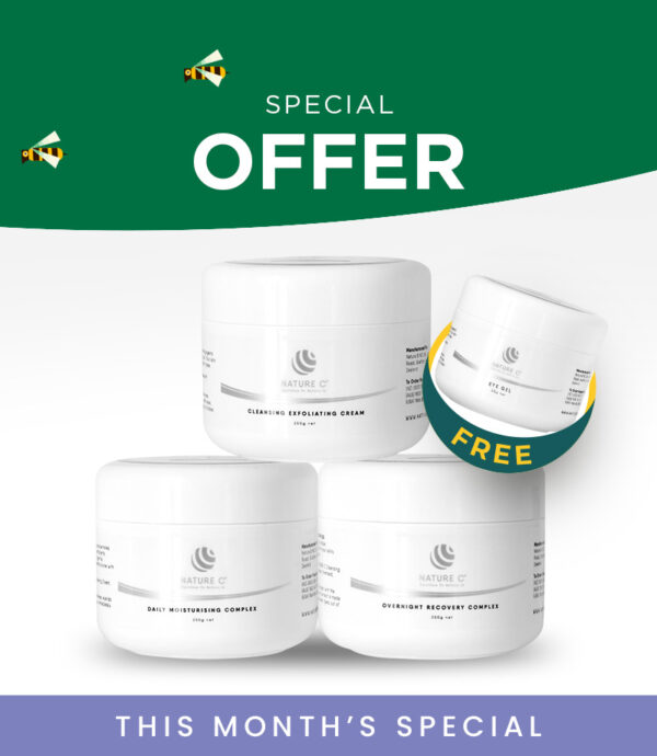 Nature C 1-2-3 Plus Pamper Pack + Eye Gel (50g)
