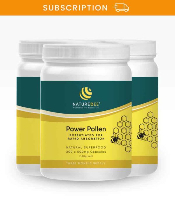 Power Pollen Partner Pack 400 caps Recurring Order NatureBee