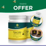 NatureBee Power Pollen Partner Pack + 60 Caps + 2 Pcs Honey Pollen Soap