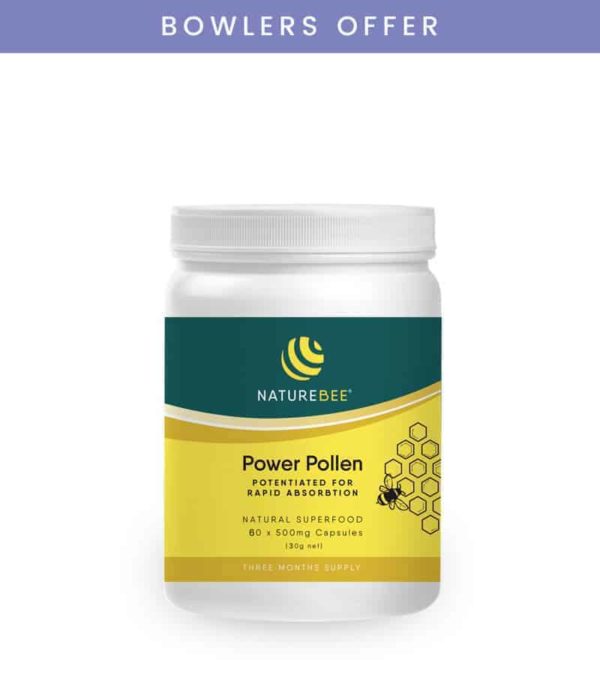 Bowlers Offer – Power Pollen - 1 Month Supply for 1 person (60 caps)