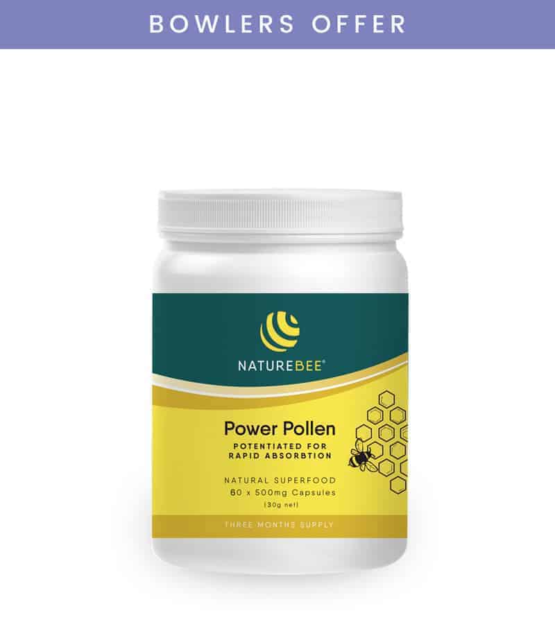 Bowlers Offer – Power Pollen – 1 Month Supply for 1 person (60 caps)