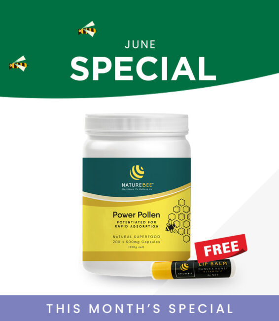 NatureBee Power Pollen Power Pack + Lip Balm