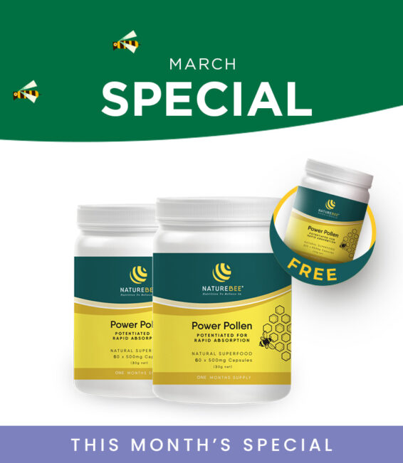 NatureBee Power Pollen Introductory Pack Buy 2 Get 1 Free