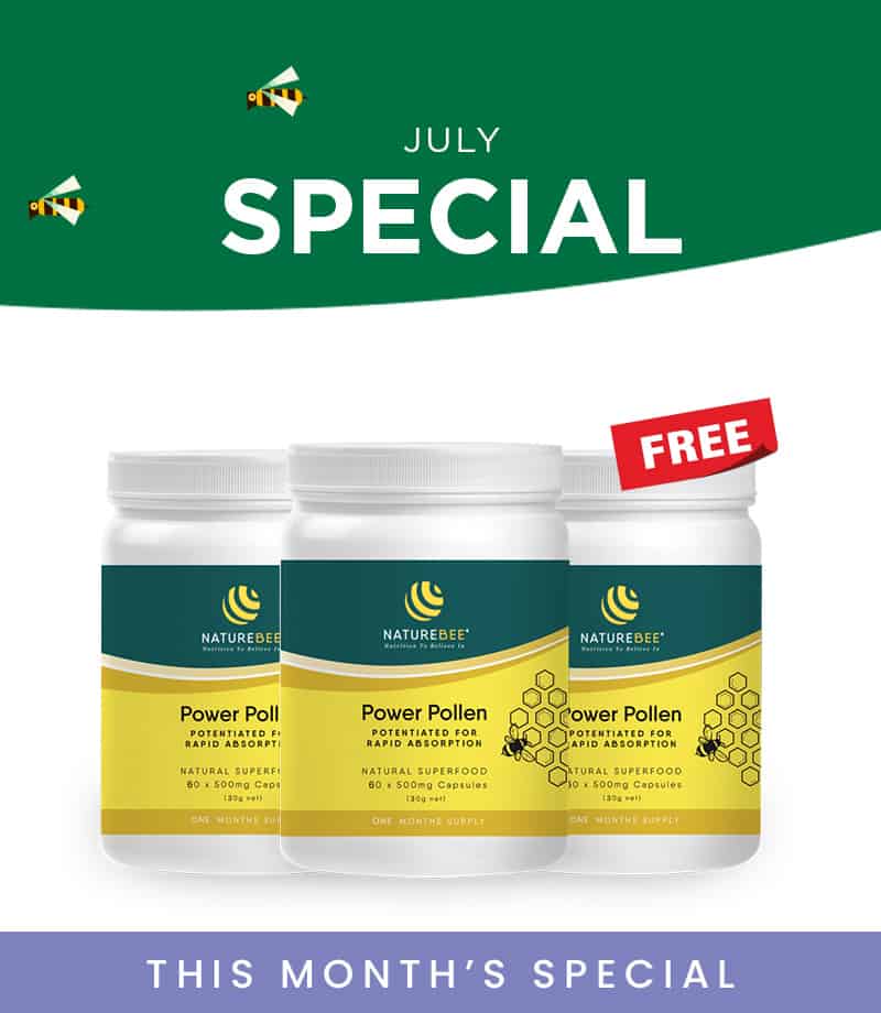 NatureBee Power Pollen Introductory Pack Buy 2 Get 1 Free – Free Shipping to USA