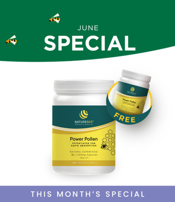NatureBee Power Pollen Introductory Pack – Buy 1 Get 1 Free