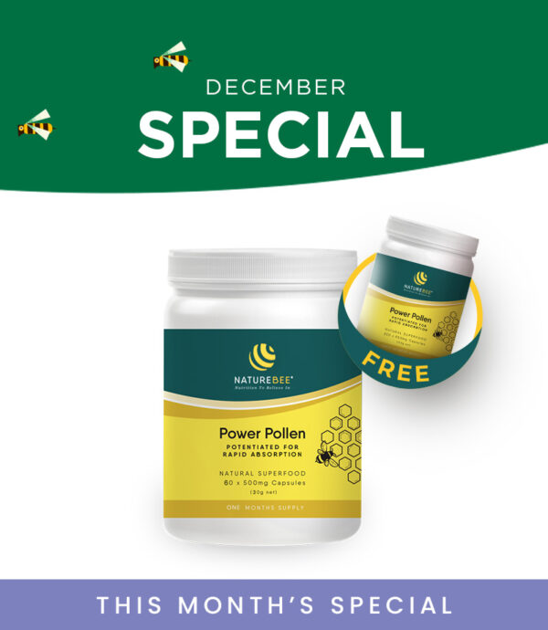 NatureBee Power Pollen Introductory Pack – Buy 1 Get 1 Free