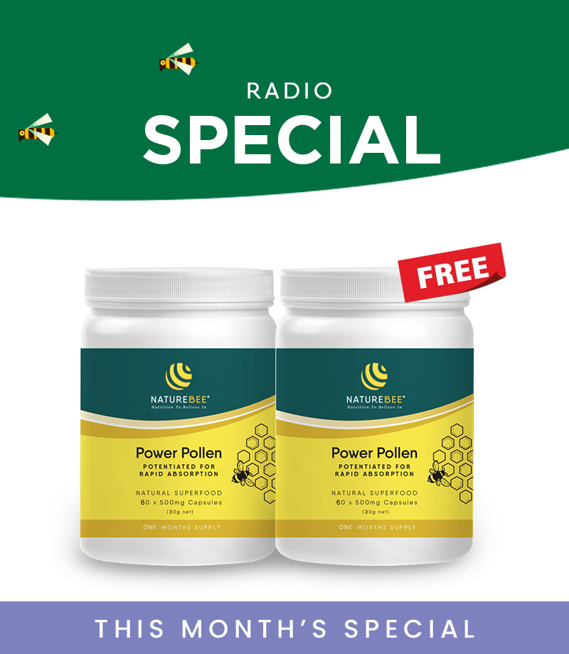 NatureBee Power Pollen Introductory Pack – Buy 1 Get 1 Free