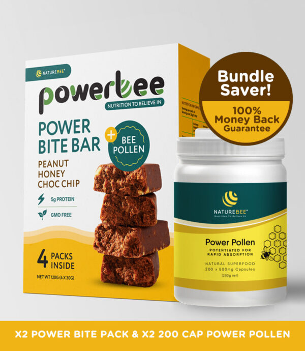 Powerbee Peanut Honey Choc Chip Power Bundle