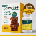 Powerbee Crunchy Peanut Honey Choc Chip Starter Bundle