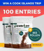 100 Entries PowerBee Meal Replacement Shake Chocolate – Double Pack (28 Meals – SAVE $19.80)