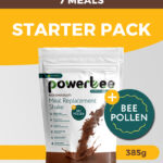 meal replacement shake with bee pollen.