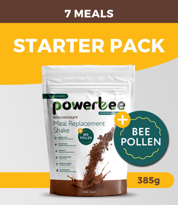PowerBee Meal Replacement Shake Chocolate (7 Meals)