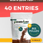 40 Entries PowerBee Meal Replacement Shake Chocolate (14 Meals)