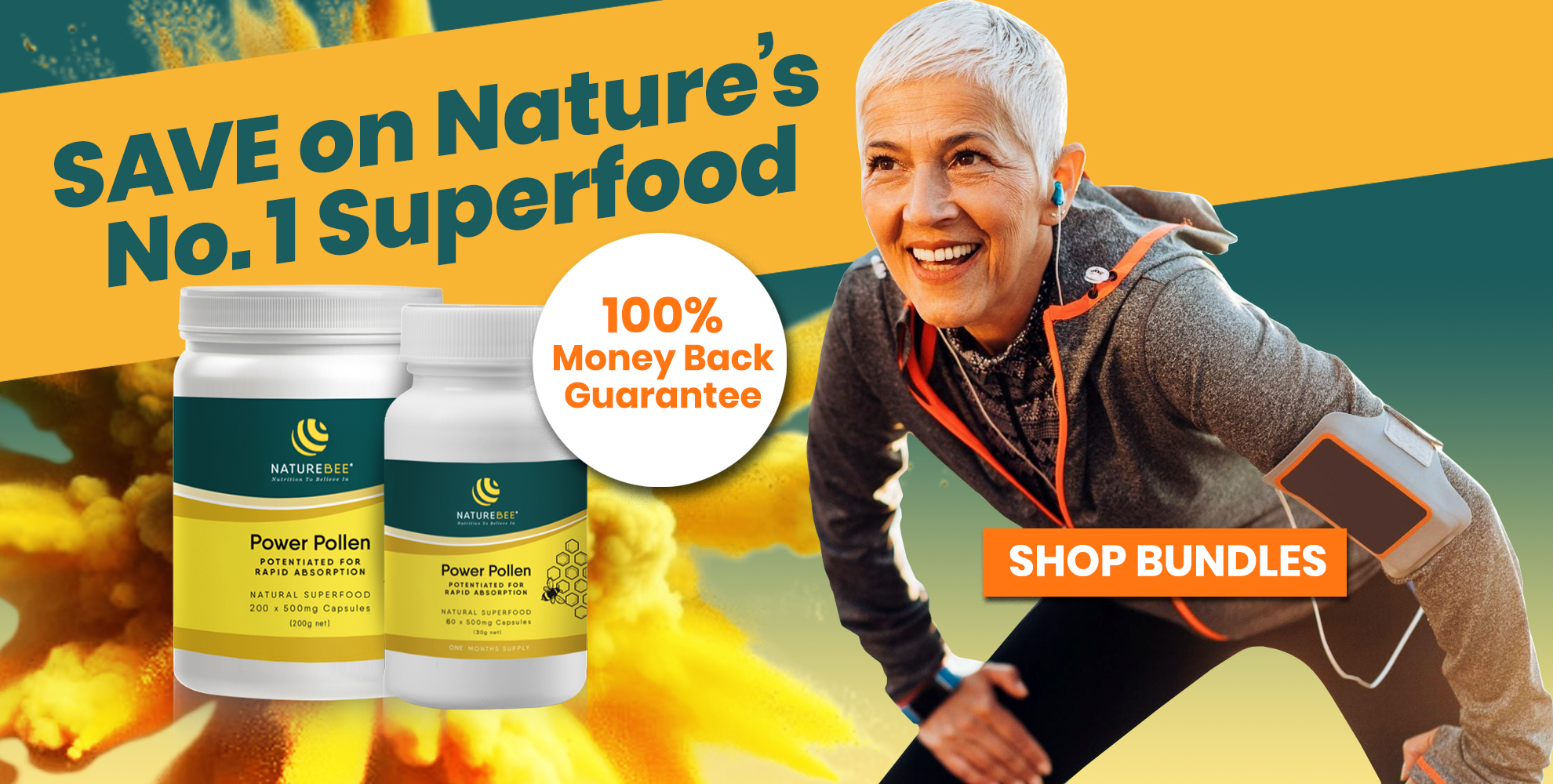 Buy Natures Super Food Bee Pollen Pollen