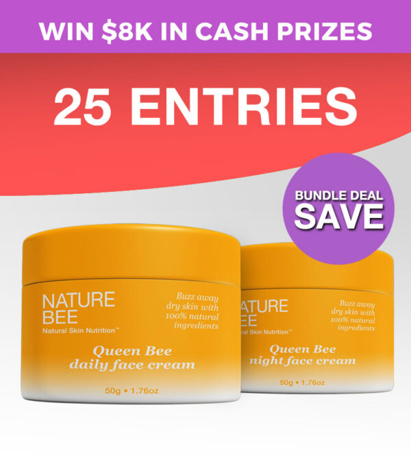 25 Entries - Day & Night Face Cream Bundle